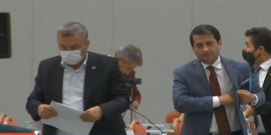 İYİ Parti meclisi böyle terk etti