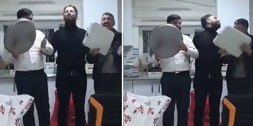 AKP Gençlik Kolu Başkanı'ndan tepki çeken görüntüler