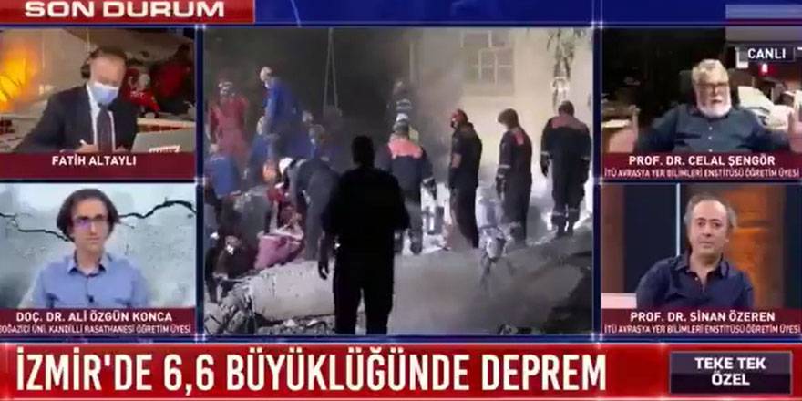 Celal Şengör canlı yayında isyan etti