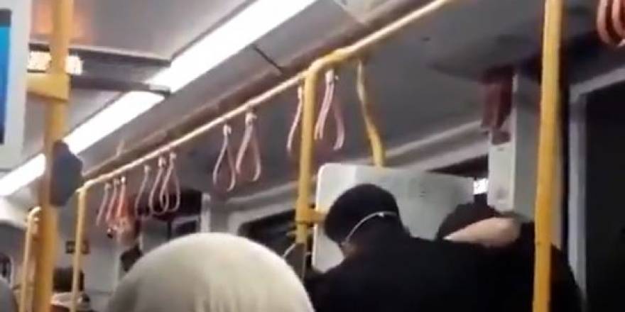 Bursa metrosunda saldırı