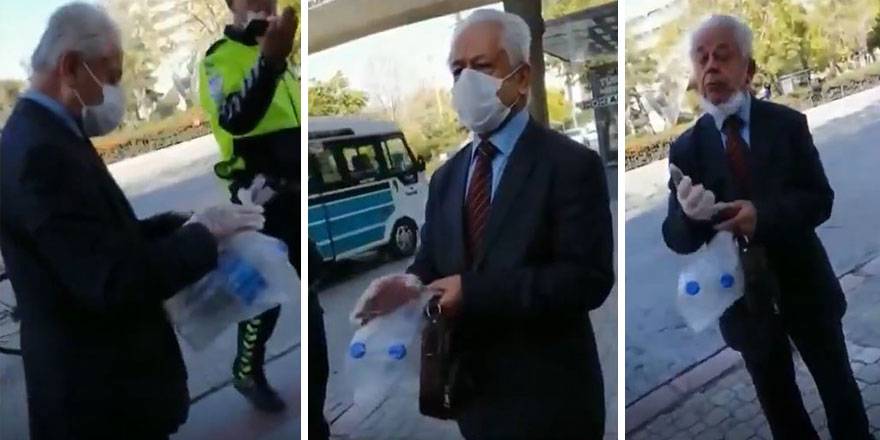 Konya'da çarşaf kavgası