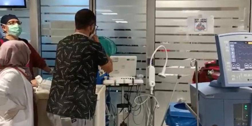 Hasta yakınları sağlıkçılara böyle saldırdı