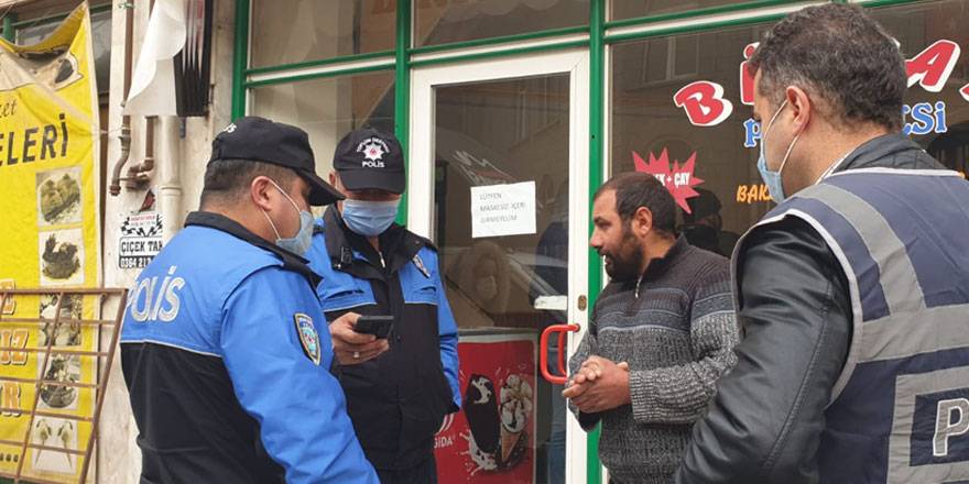 Maske takmayan vatandaştan şok sözler!