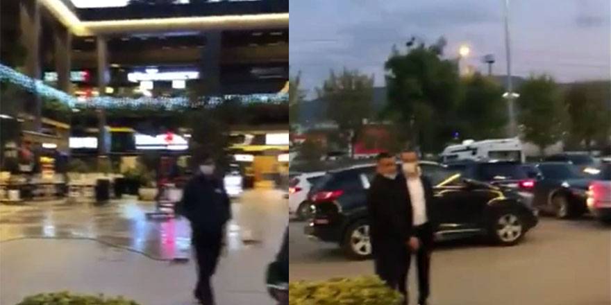 Bursa Eker AVM'deki açık restoran ortalığı karıştırdı
