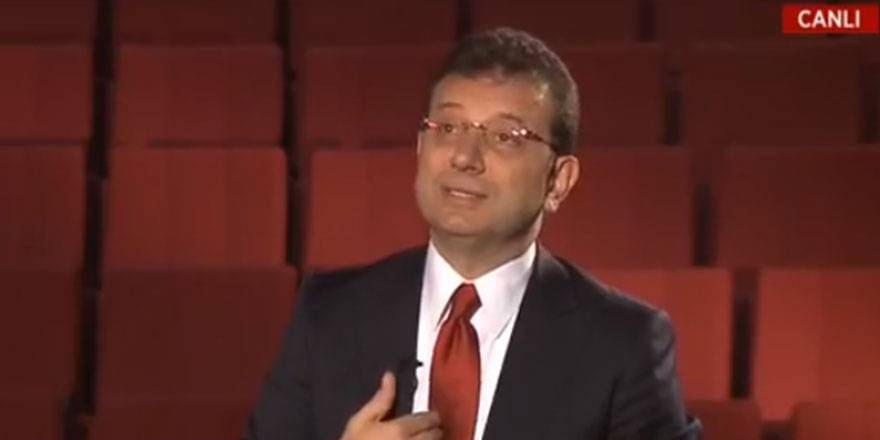 Ekrem İmamoğlu canlı yayında ilk kez açıkladı!