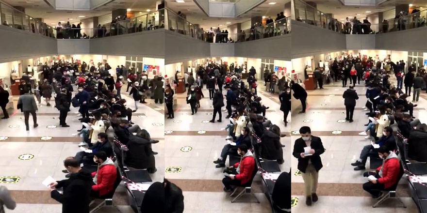 Bu görüntüleri İstanbul Adliyesi'nden genç bir avukat paylaştı