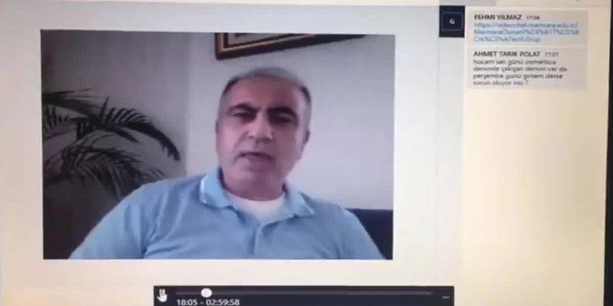 Akademisyenden canlı derste cinsiyetçi hakaretler