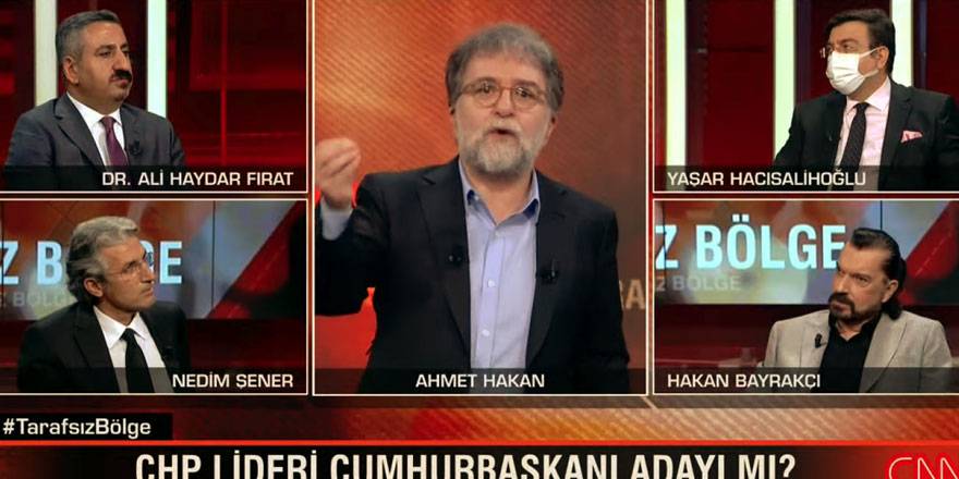 Ahmet Hakan'dan canlı yayında Kemal Kılıçdaroğlu'na CNN Türk çağrısı