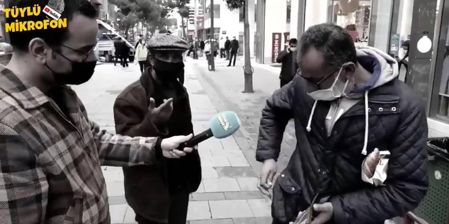 Sokakta yatan gazi isyan etti