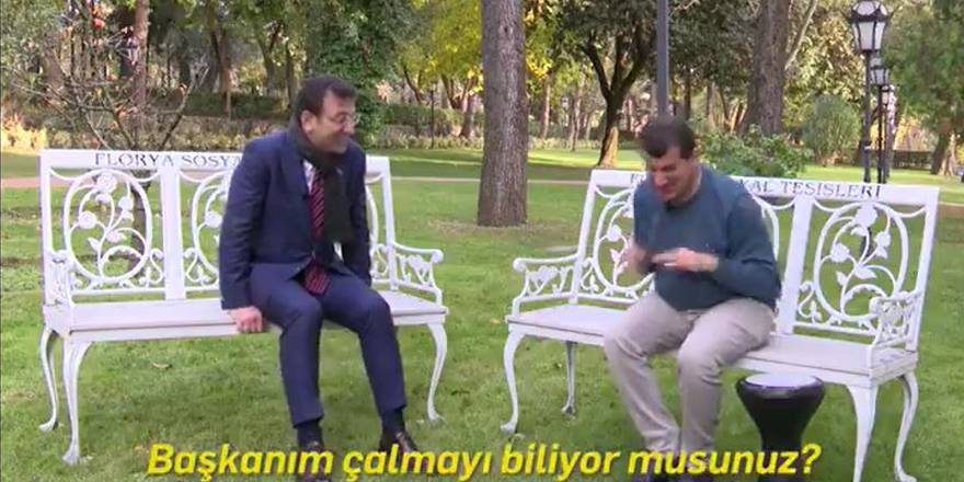 Bilal Göregen ve Ekrem İmamoğlu kahkahaya boğdu