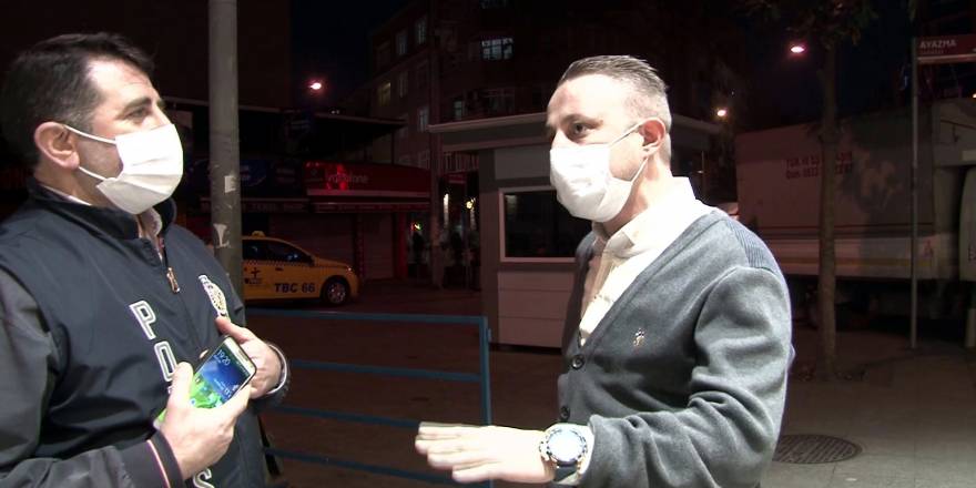 Esenler'de polisler ceza kesti