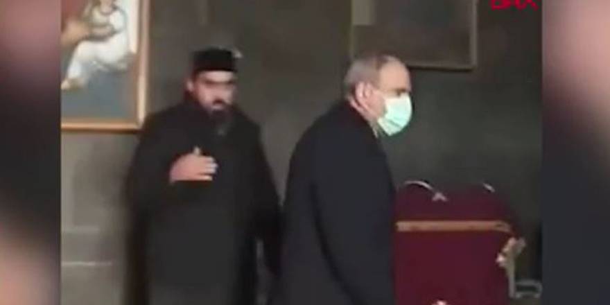 Paşinyan kiliseden böyle kovuldu