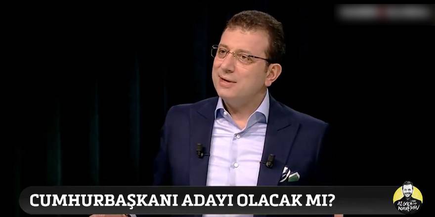 Ekrem İmamoğlu Cumhurbaşkanı Adayı olacak mı?