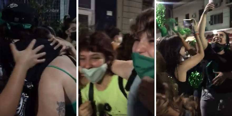 Arjantin'de kürtaj yasallaştı