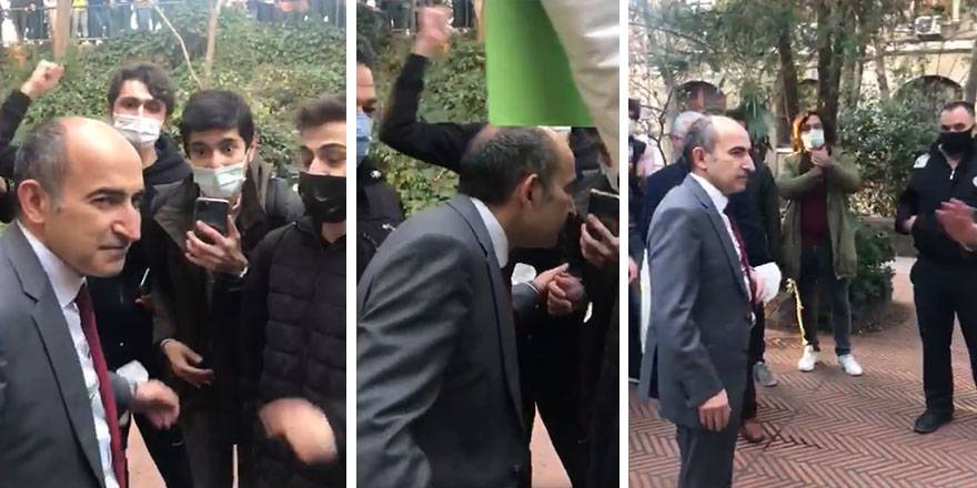 Melih Bulu ile öğrenciler böyle karşı karşıya geldi