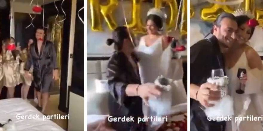 Yeni moda: Gerdek partisi