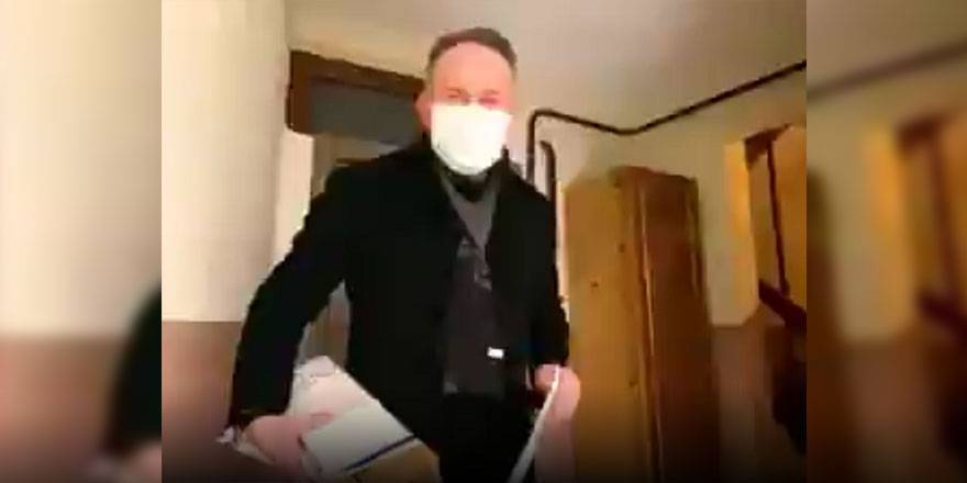 AKP Tekirdağ İl Başkanı Mestan Özcan'dan skandal görüntüler