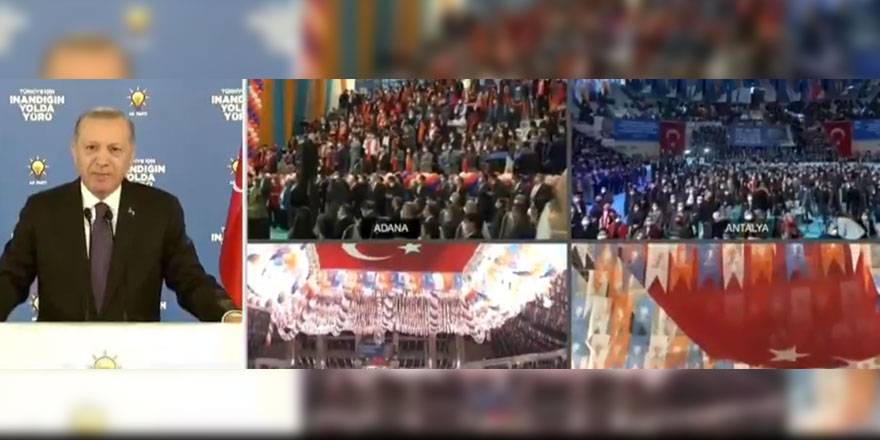 AKP kongresi salgını dinlemedi