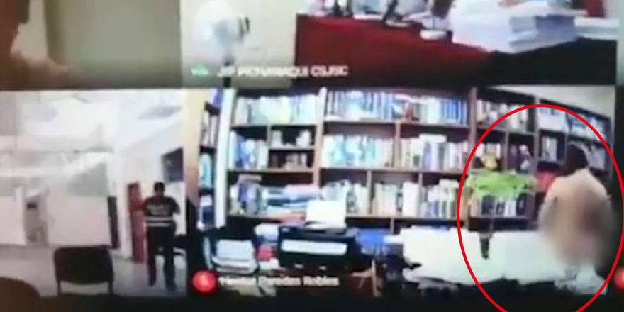 Sanal duruşmada  cinsel ilişki skandalı!