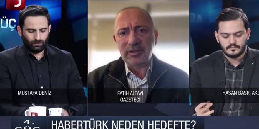 Fatih Altaylı'dan çok sert sözler