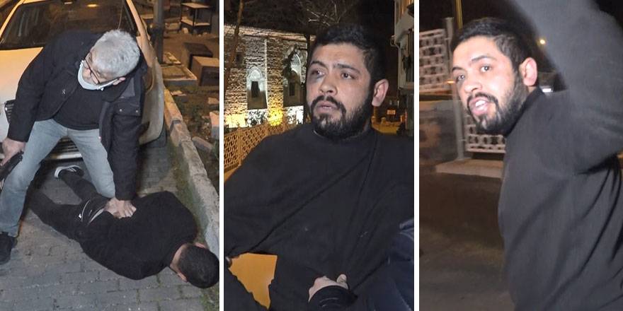 Polisten kaçtı! Kovalamaca sonucu yakalandı!