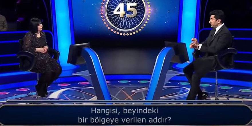 Kim Milyoner Olmak İster'de doktor Mehtap Gül Caymaz'ın yanıtı olay oldu!