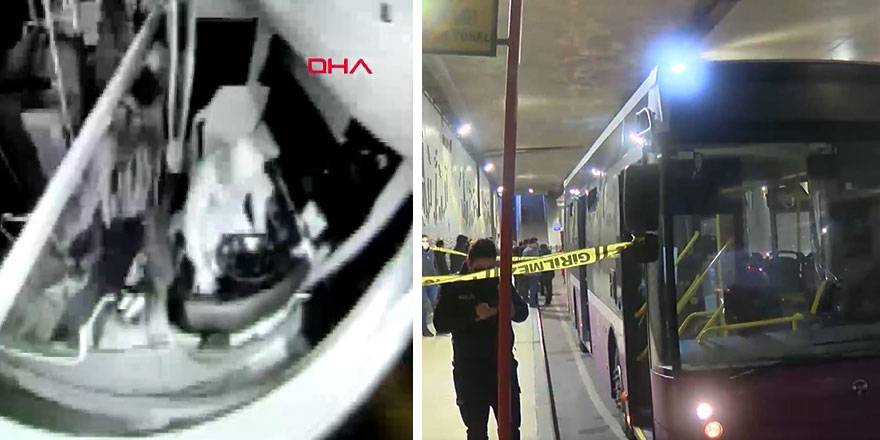 İETT otobüsünü çalıp Taksim'e gitti