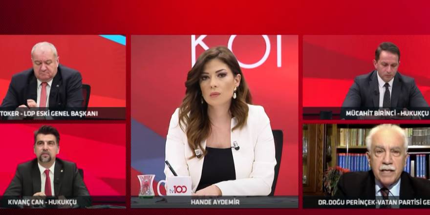 Doğu Perinçek canlı yayında ağzından mı kaçırdı