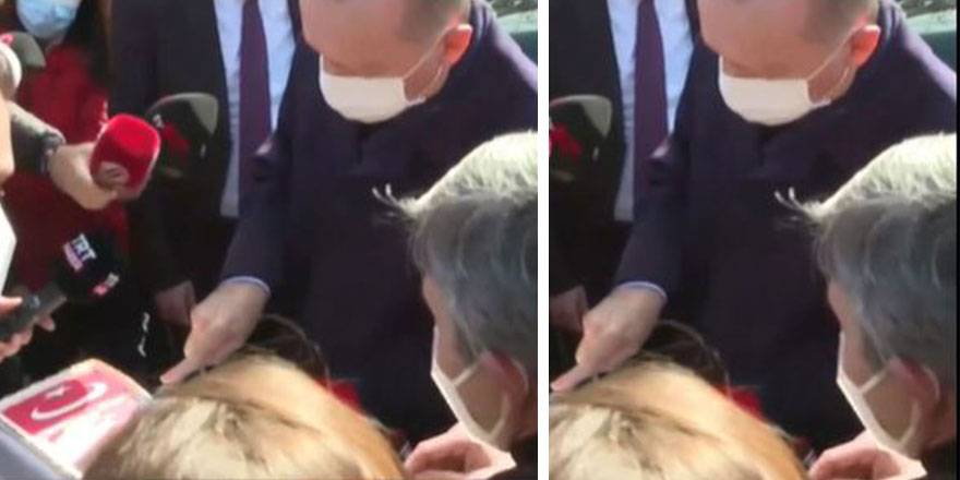 Komşularından Erdoğan'a doğum günü pastası