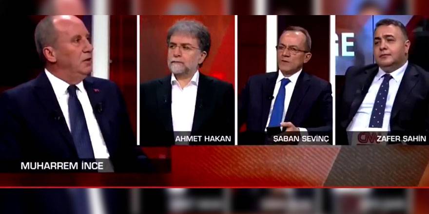 İnce'den çok konuşulacak seçim barajı açıklaması