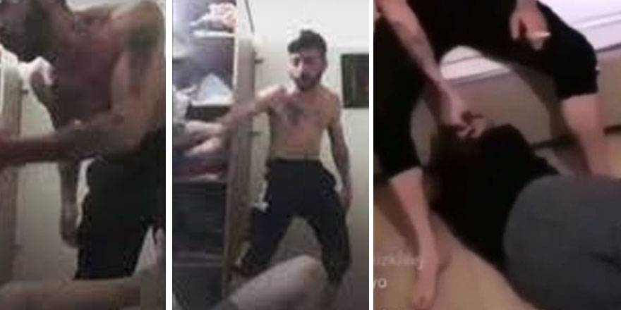 Ümitcan Uygun'un arkadaşı canlı yayında genç kızı dövdü