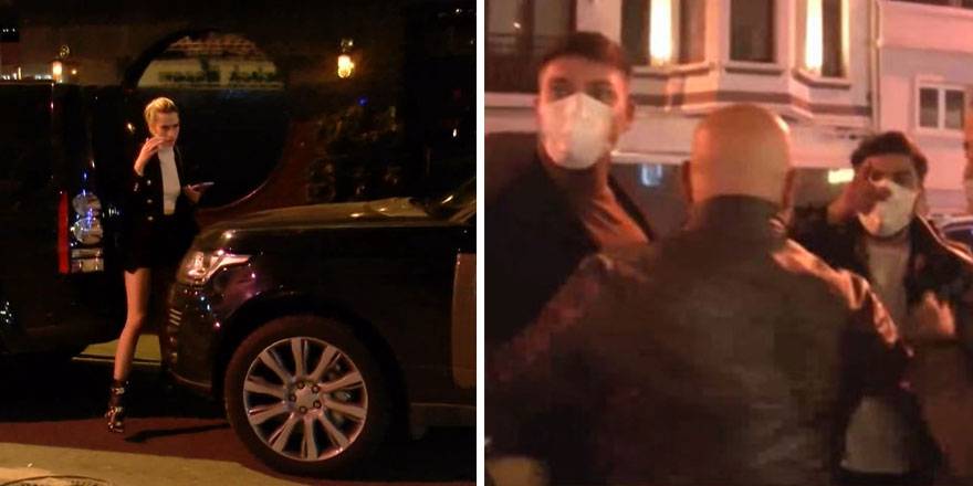 Boğaz manzaralı otelde eğlenceye baskın: Görüntü alan gazetecilere saldırdılar