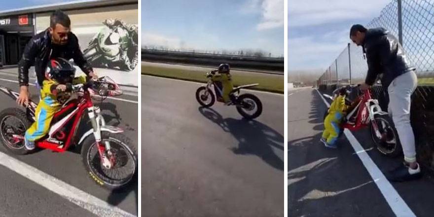 AKP'li Kenan Sofuoğlu'nun 2 yaşındaki oğlu herkesi şaşırttı