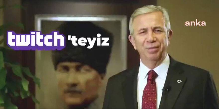 Mansur Yavaş Twitch’e katıldı
