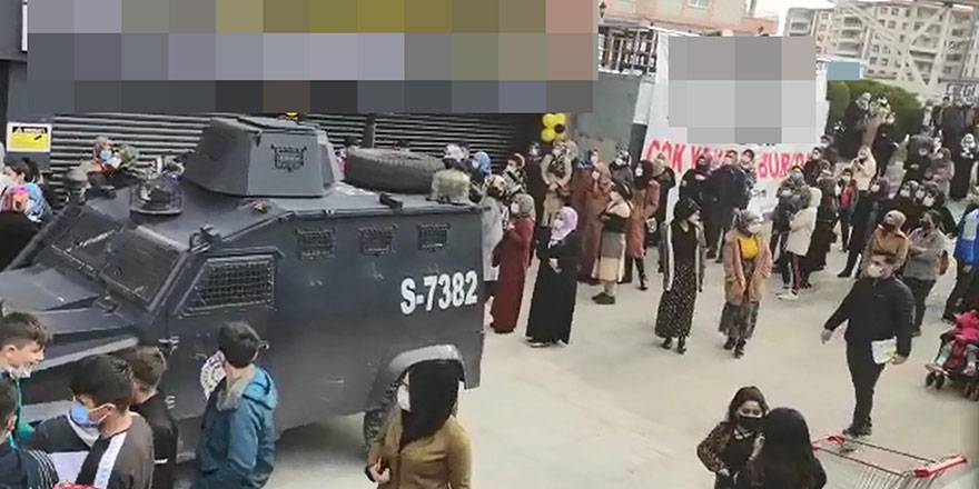 Diyarbakır’da izdiham! Polis ekipleri müdahale etti