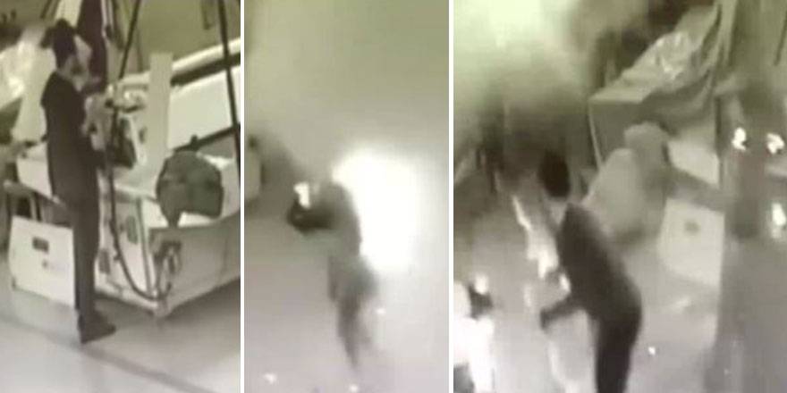 Bağcılar'da tekstil atölyesinde patlama