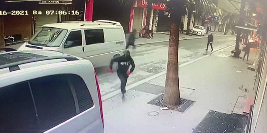 Bekçiler ile hırsızlar arasında kovalamaca!