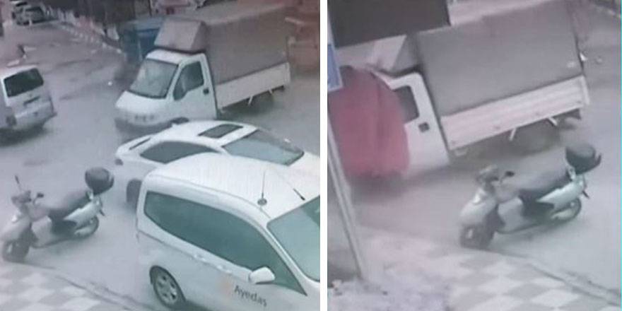 İstanbul'da kamyonet dehşeti! Caddeyi birbirine kattı