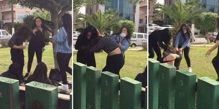 Hatay'da tekme tokat birbirlerine girdiler