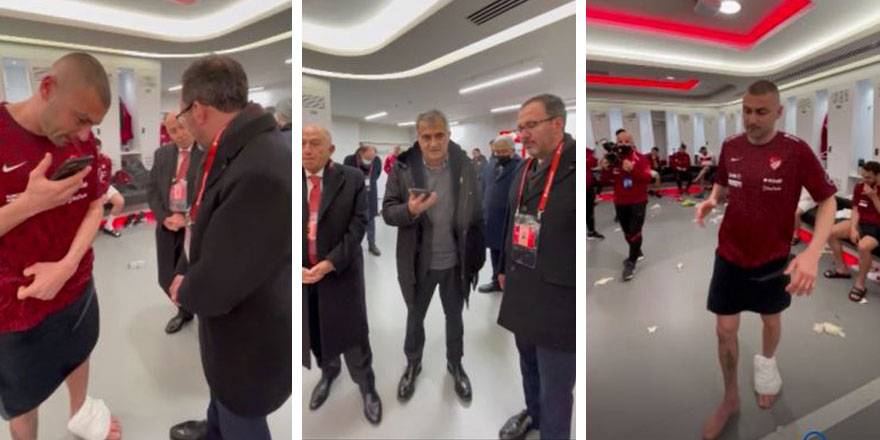 Burak Yılmaz Erdoğan'la görüştü