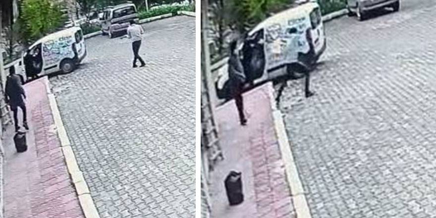 2 grup arasında çıkan silahlı kavga kamerada