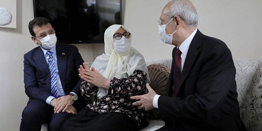 Mahruze Teyzeye  Kılıçdaroğlu'ndan sürpriz ziyaret