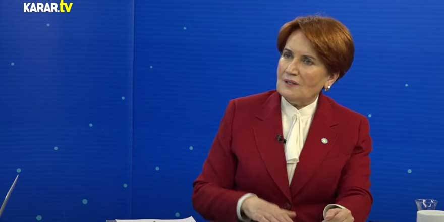 Akşener:  Hükümetin Esad ile görüştüğünü duydum
