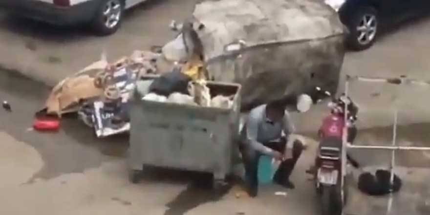 Ankara’da çöp toplayan vatandaşa ceza kesildi