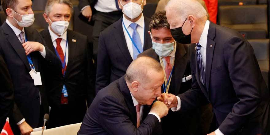 Erdoğan Biden görüşmesindeki o anlar