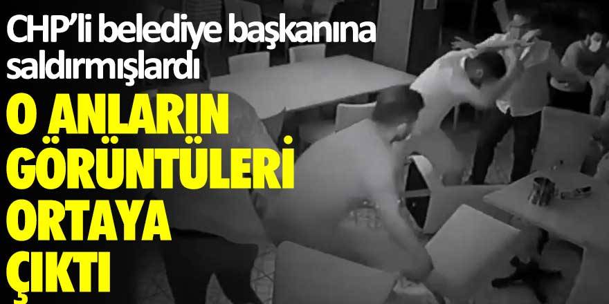 CHP Belediye Başkanı'na saldırmışlardı... O anların görüntüleri ortaya çıktı