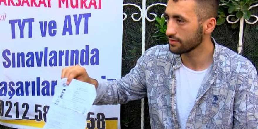 Sınava 4 dakika geç kaldı, içeri alınmadı!