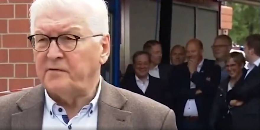 Afet bölgesinde kahkaha attı!