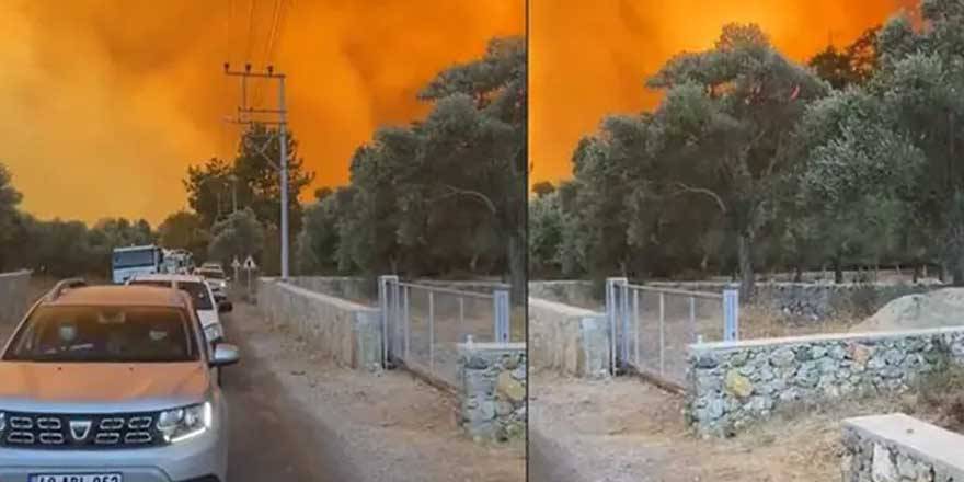 Çökertme koyu alevlere teslim oldu