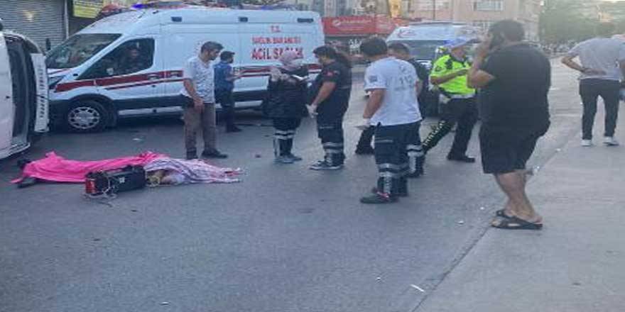 Korkunç kaza saniye saniye kaydedildi